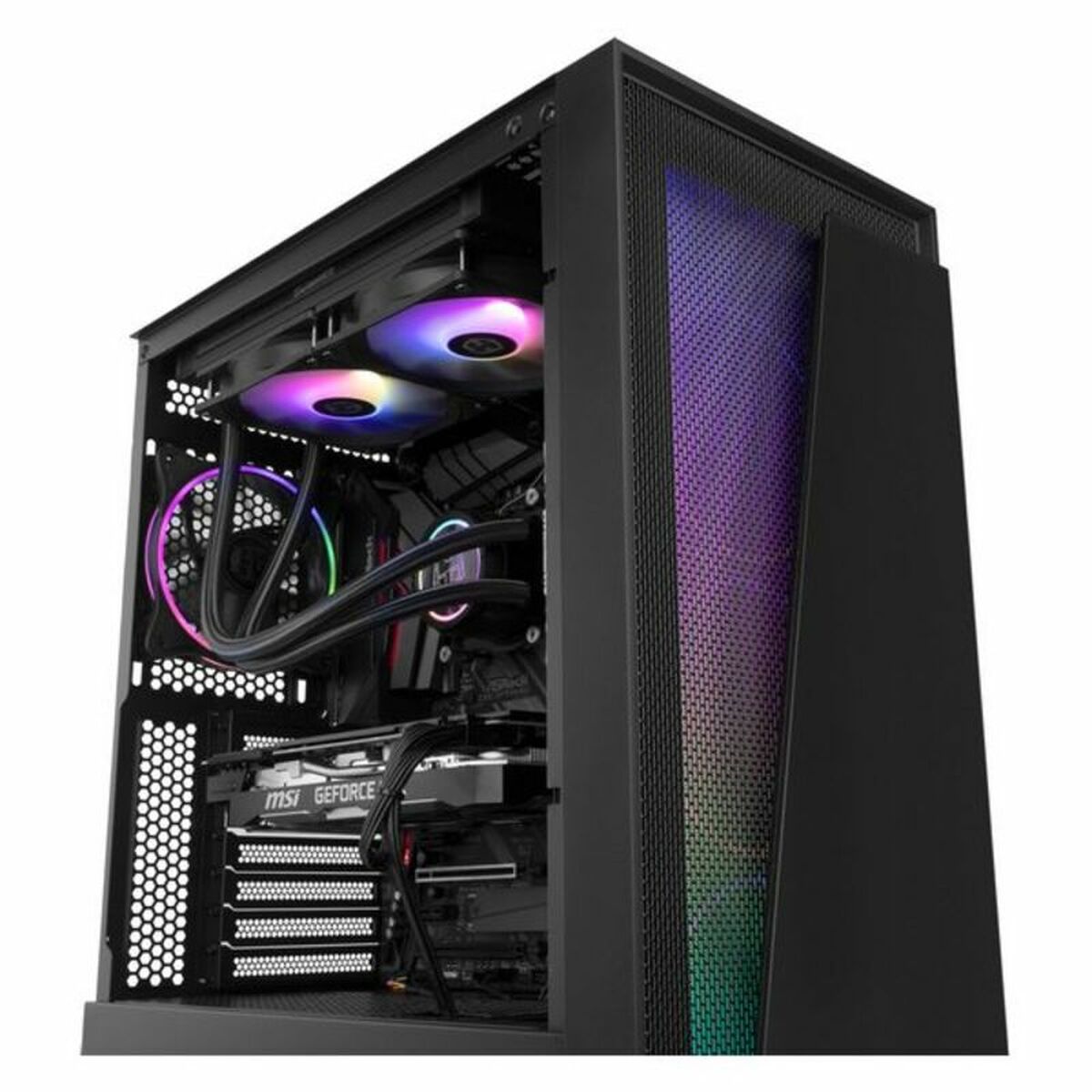 ATX Semi-tower Korpus Nox-Xtreme Hummer Blaster Must